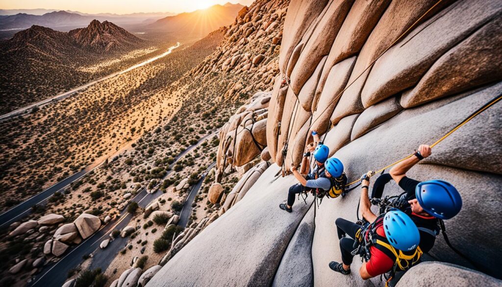 Rock Climbing in Joshua Tree National Park