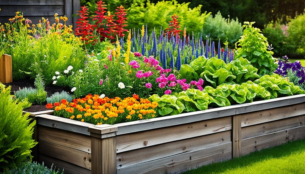 aesthetic appeal of raised bed gardening