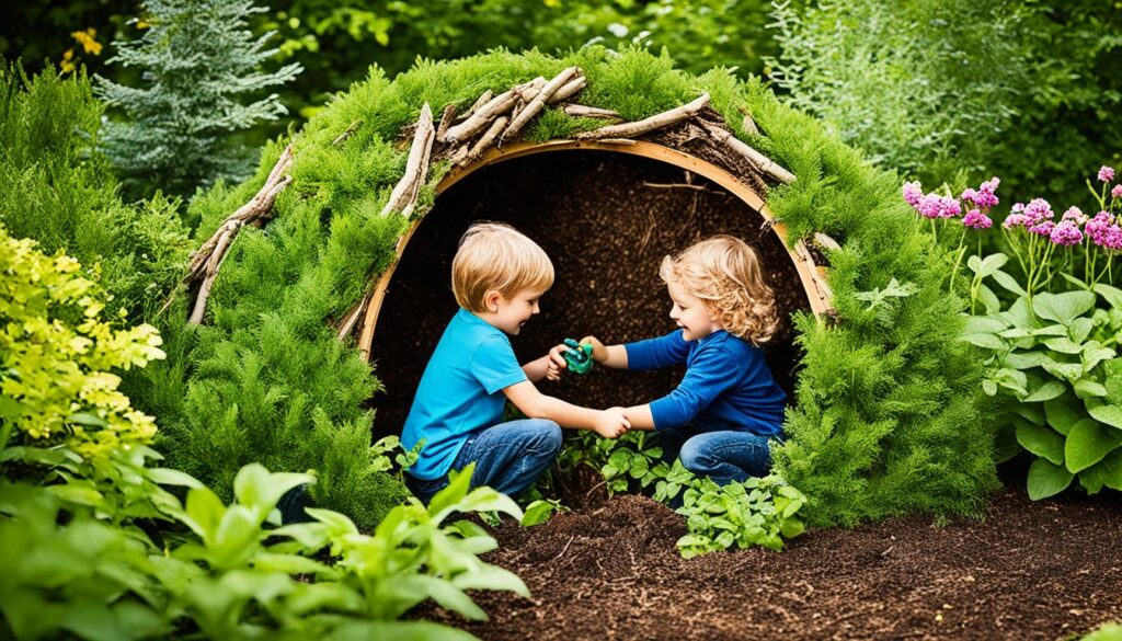 building a den