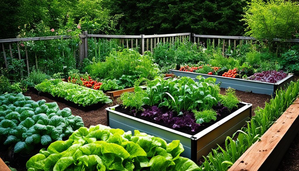 increased growing space in raised bed gardening