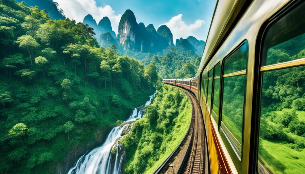 luxury train Southeast Asia