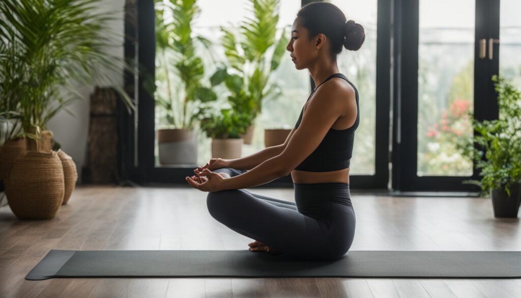 Floor Sitting for Flexibility