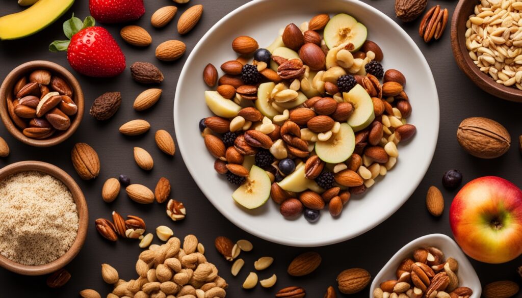 nuts for healthy fats and nutrients