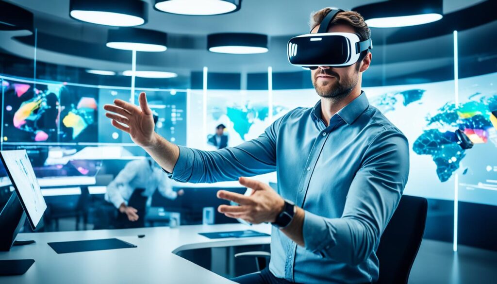 virtual reality in business