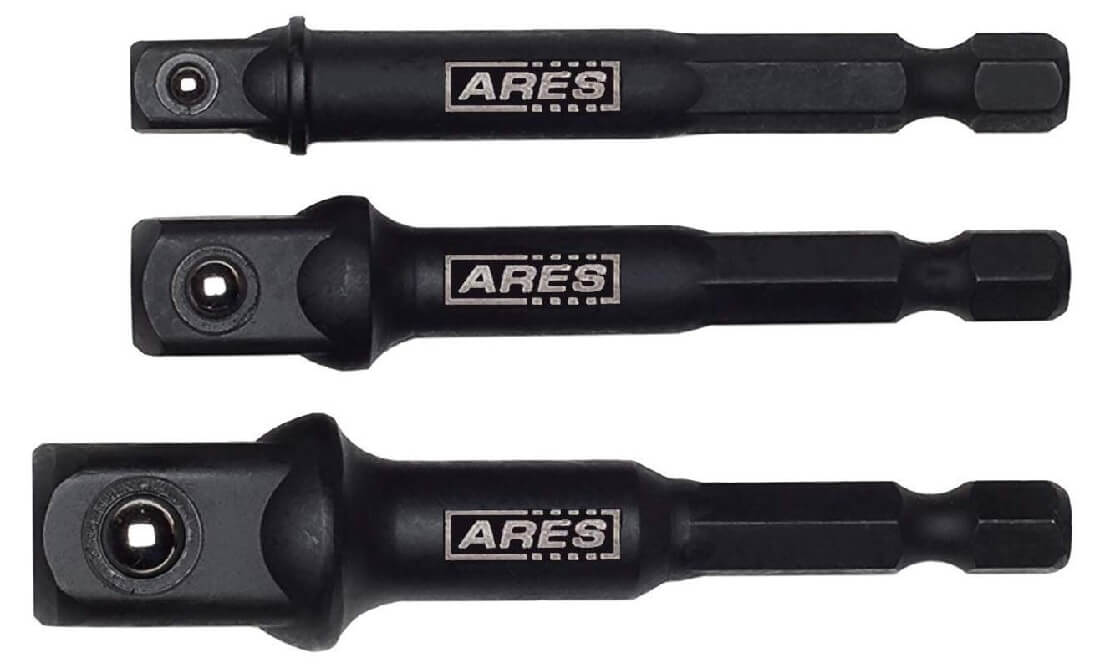 ARES Impact Grade Socket Adapter/Extension Set