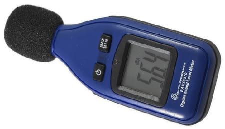 BAFX Products - Decibel Meter / Sound Pressure Level Reader (SPL)