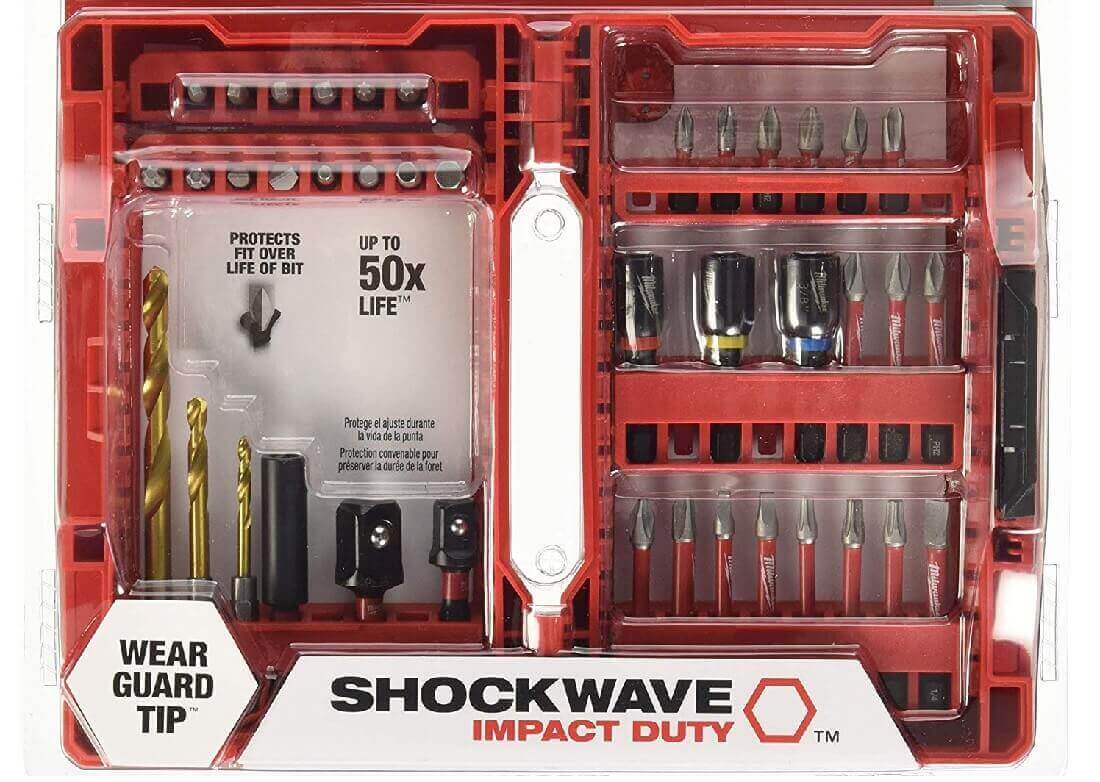 Milwaukee Electric Tool Shockwave Bit Set