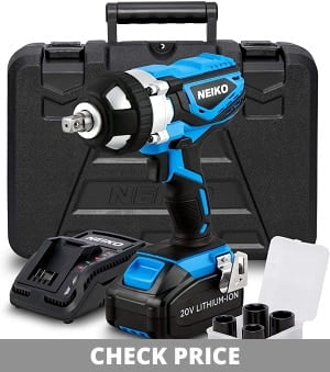 Neiko 10878A 20 V Lithium-Ion Cordless Impact Wrench Review