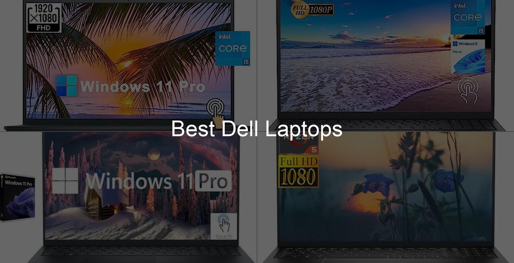 best dell laptops