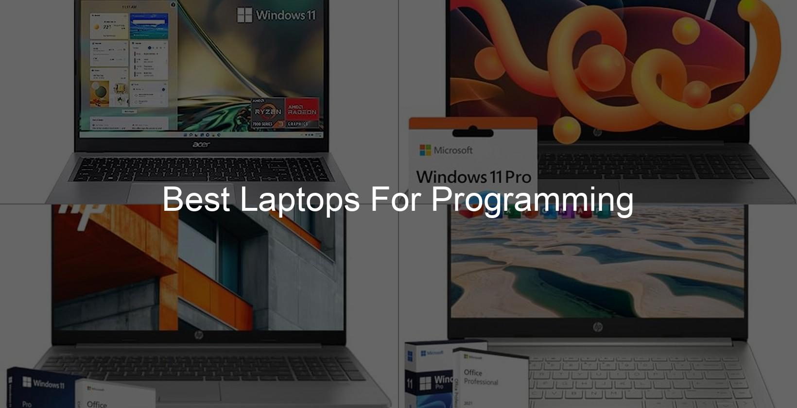 best laptops for programming