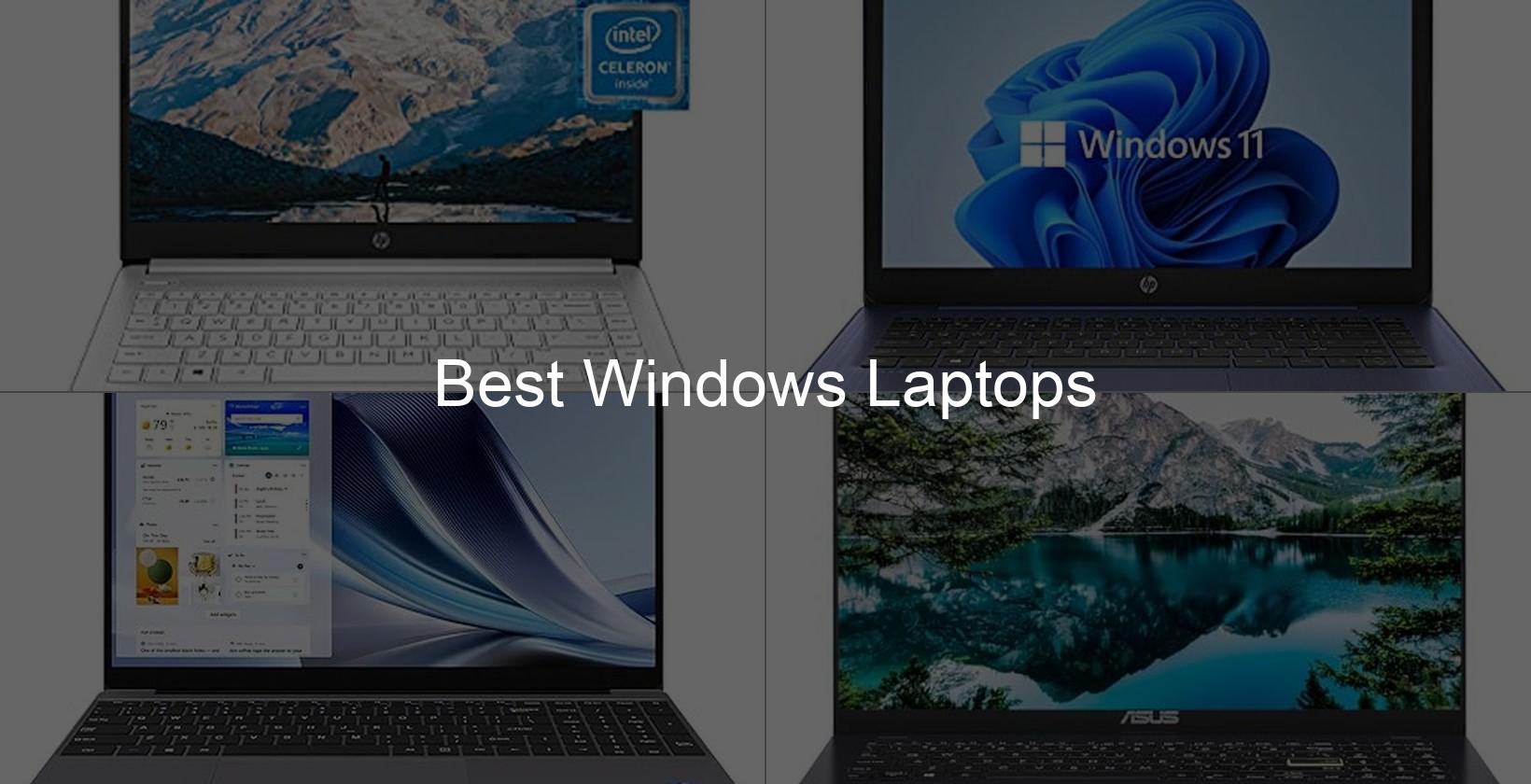 best windows laptops